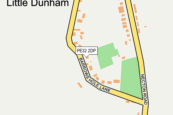 PE32 2DP map - OS OpenMap – Local (Ordnance Survey)