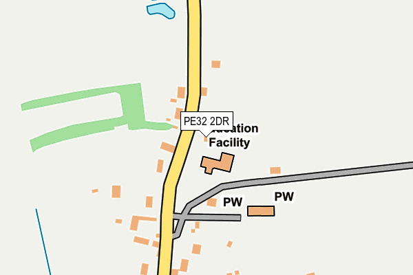 PE32 2DR map - OS OpenMap – Local (Ordnance Survey)