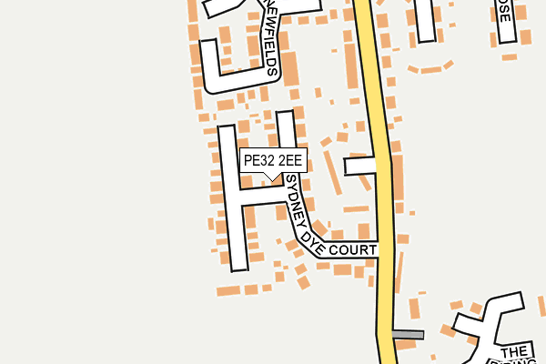 PE32 2EE map - OS OpenMap – Local (Ordnance Survey)