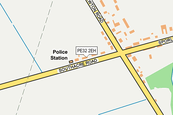 PE32 2EH map - OS OpenMap – Local (Ordnance Survey)