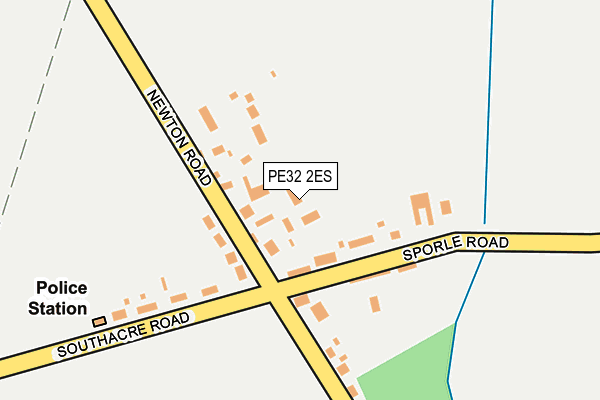 PE32 2ES map - OS OpenMap – Local (Ordnance Survey)