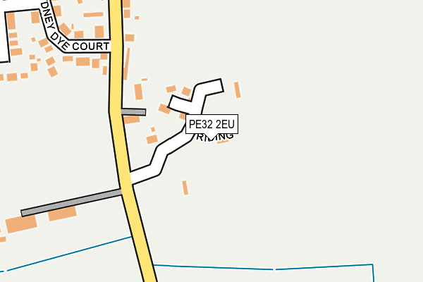 PE32 2EU map - OS OpenMap – Local (Ordnance Survey)