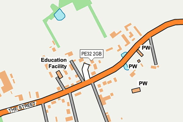 PE32 2GB map - OS OpenMap – Local (Ordnance Survey)