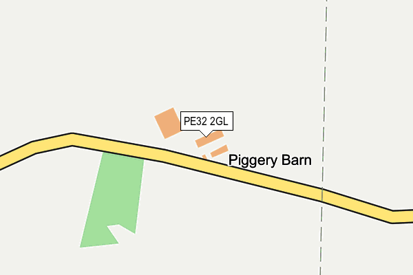 PE32 2GL map - OS OpenMap – Local (Ordnance Survey)