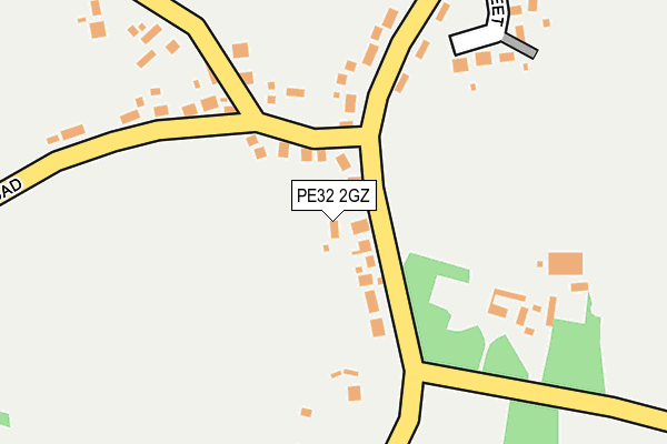 PE32 2GZ map - OS OpenMap – Local (Ordnance Survey)