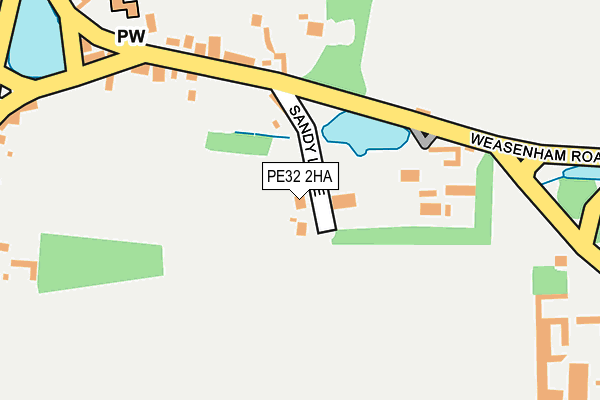 PE32 2HA map - OS OpenMap – Local (Ordnance Survey)