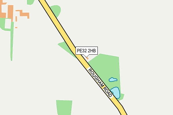 PE32 2HB map - OS OpenMap – Local (Ordnance Survey)
