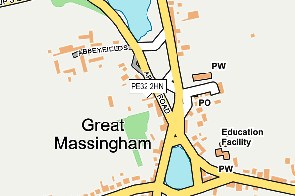 PE32 2HN map - OS OpenMap – Local (Ordnance Survey)