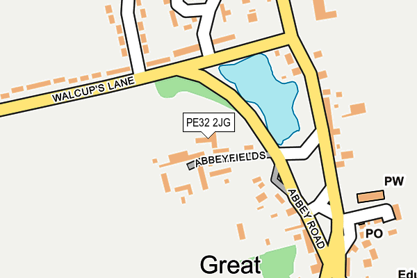 PE32 2JG map - OS OpenMap – Local (Ordnance Survey)