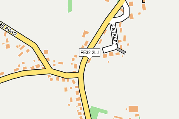 PE32 2LJ map - OS OpenMap – Local (Ordnance Survey)