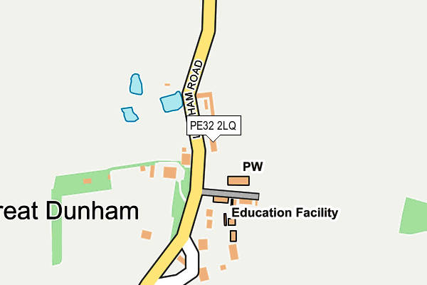 PE32 2LQ map - OS OpenMap – Local (Ordnance Survey)