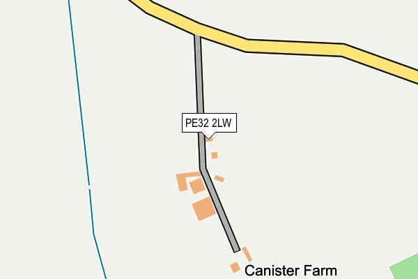 PE32 2LW map - OS OpenMap – Local (Ordnance Survey)