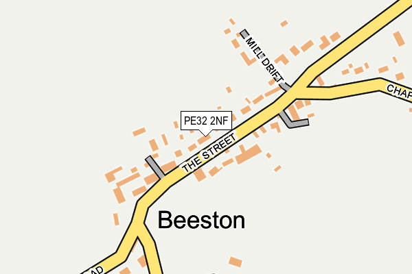 PE32 2NF map - OS OpenMap – Local (Ordnance Survey)