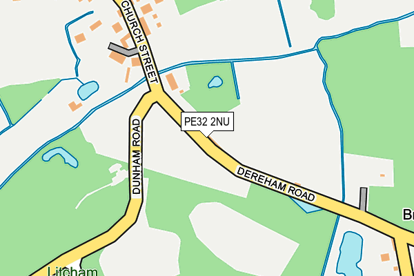 PE32 2NU map - OS OpenMap – Local (Ordnance Survey)