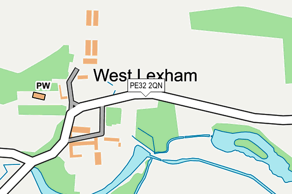 PE32 2QN map - OS OpenMap – Local (Ordnance Survey)