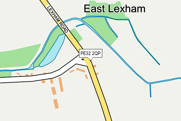 PE32 2QP map - OS OpenMap – Local (Ordnance Survey)