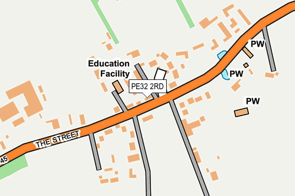 PE32 2RD map - OS OpenMap – Local (Ordnance Survey)