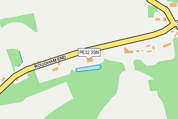 PE32 2SN map - OS OpenMap – Local (Ordnance Survey)