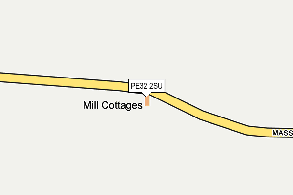 PE32 2SU map - OS OpenMap – Local (Ordnance Survey)