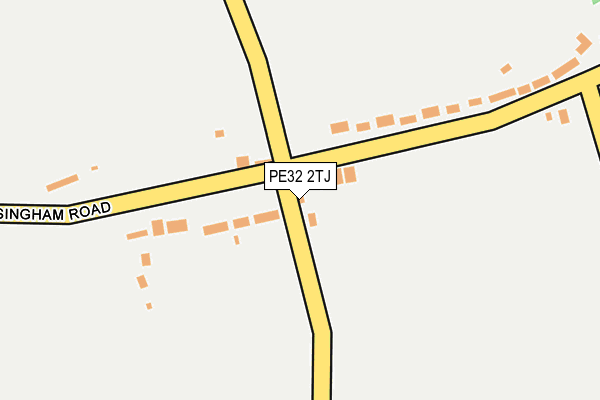 PE32 2TJ map - OS OpenMap – Local (Ordnance Survey)