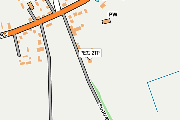 PE32 2TP map - OS OpenMap – Local (Ordnance Survey)