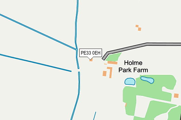 PE33 0EH map - OS OpenMap – Local (Ordnance Survey)