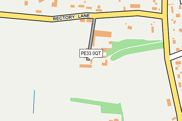 PE33 0QT map - OS OpenMap – Local (Ordnance Survey)