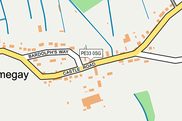 PE33 0SG map - OS OpenMap – Local (Ordnance Survey)