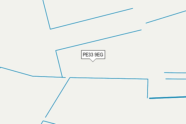 PE33 9EG map - OS OpenMap – Local (Ordnance Survey)