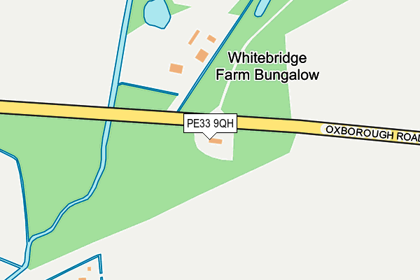 PE33 9QH map - OS OpenMap – Local (Ordnance Survey)