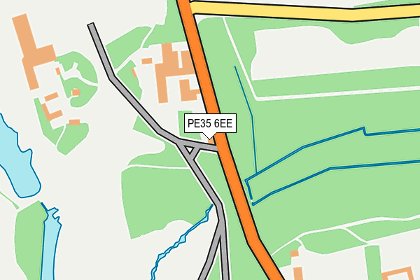 PE35 6EE map - OS OpenMap – Local (Ordnance Survey)