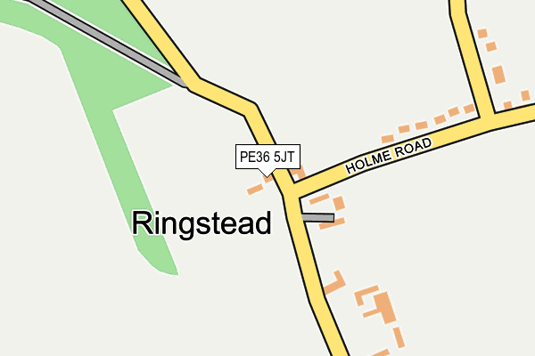 PE36 5JT map - OS OpenMap – Local (Ordnance Survey)