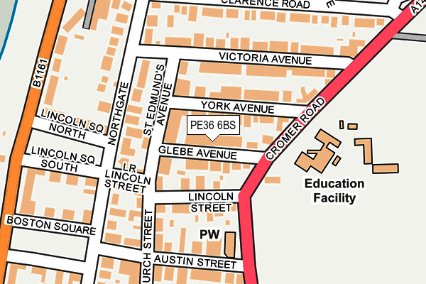 Map of BLACK HORSE CARE LIMITED at local scale