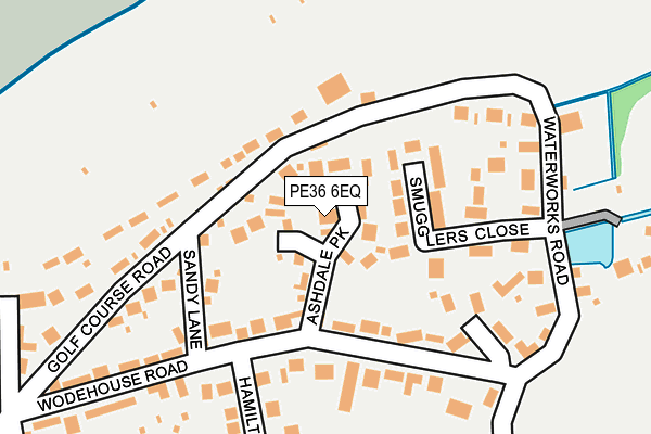PE36 6EQ map - OS OpenMap – Local (Ordnance Survey)
