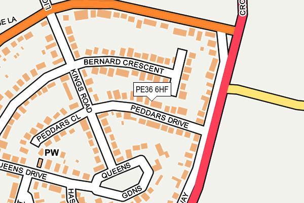 Map of R & R FENCING LIMITED at local scale