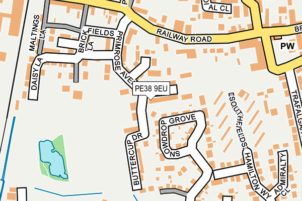 Map of DOWNHAM FITNESS LTD at local scale