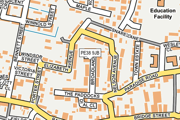 Map of STAMPEDE PRESS UK LTD at local scale