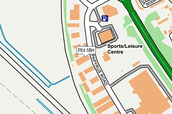 Map of TOTAL HEALTH PROPERTIES LTD at local scale