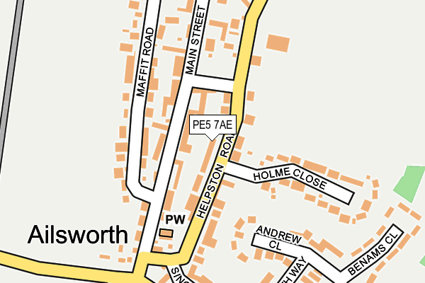 Map of ABSOLUTE FITNESS TRADING LTD at local scale