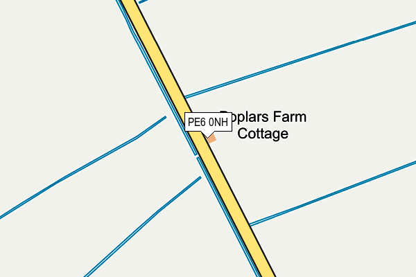 PE6 0NH map - OS OpenMap – Local (Ordnance Survey)