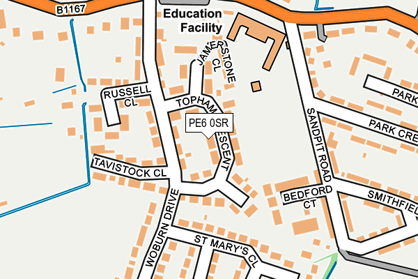 Map of THE RB7 ARTS CENTRE CIC at local scale