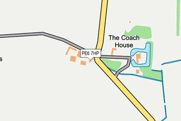 PE6 7HP map - OS OpenMap – Local (Ordnance Survey)