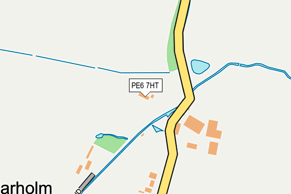 PE6 7HT map - OS OpenMap – Local (Ordnance Survey)