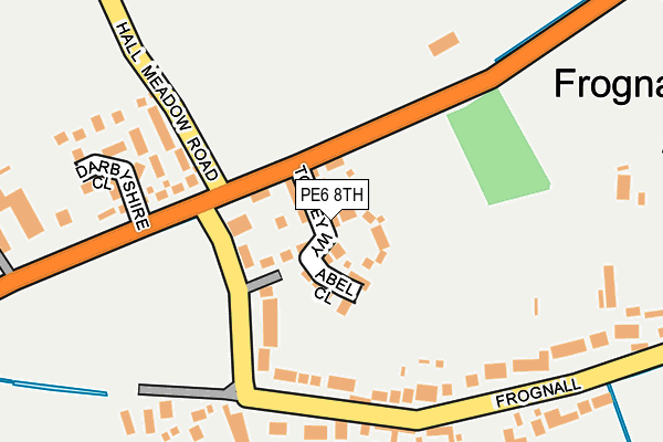 PE6 8TH map - OS OpenMap – Local (Ordnance Survey)