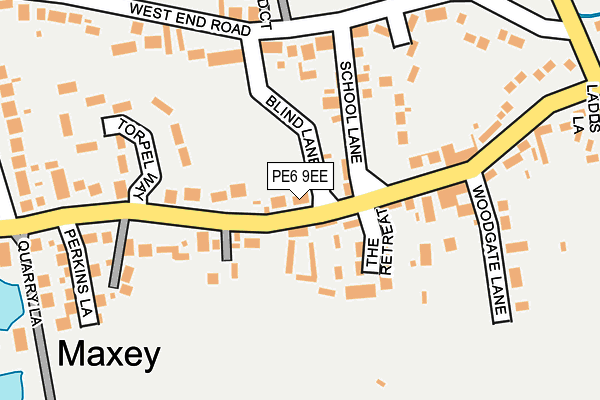 Map of BRACKENBURY INVESTMENTS LIMITED at local scale