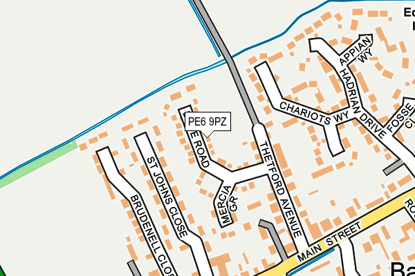 Map of POLLARDS SERVICES LIMITED at local scale