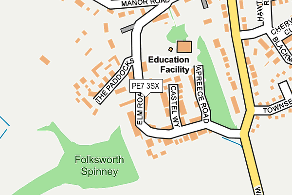 Map of FOLKSWORTH CONSULTING LIMITED at local scale
