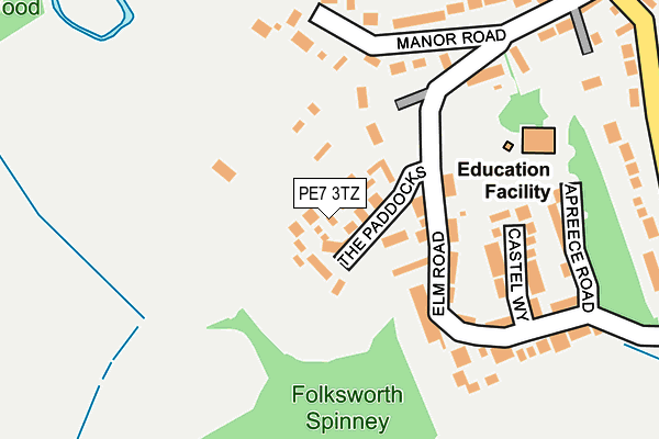 Map of EVENTION LIMITED at local scale