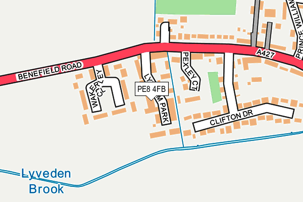 Map of EMILY ARMSTRONG EDUCATION LIMITED at local scale