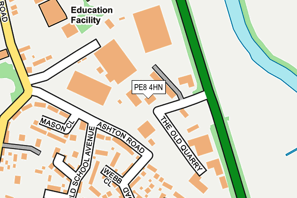 Map of EDNV ASSOCIATES LTD at local scale